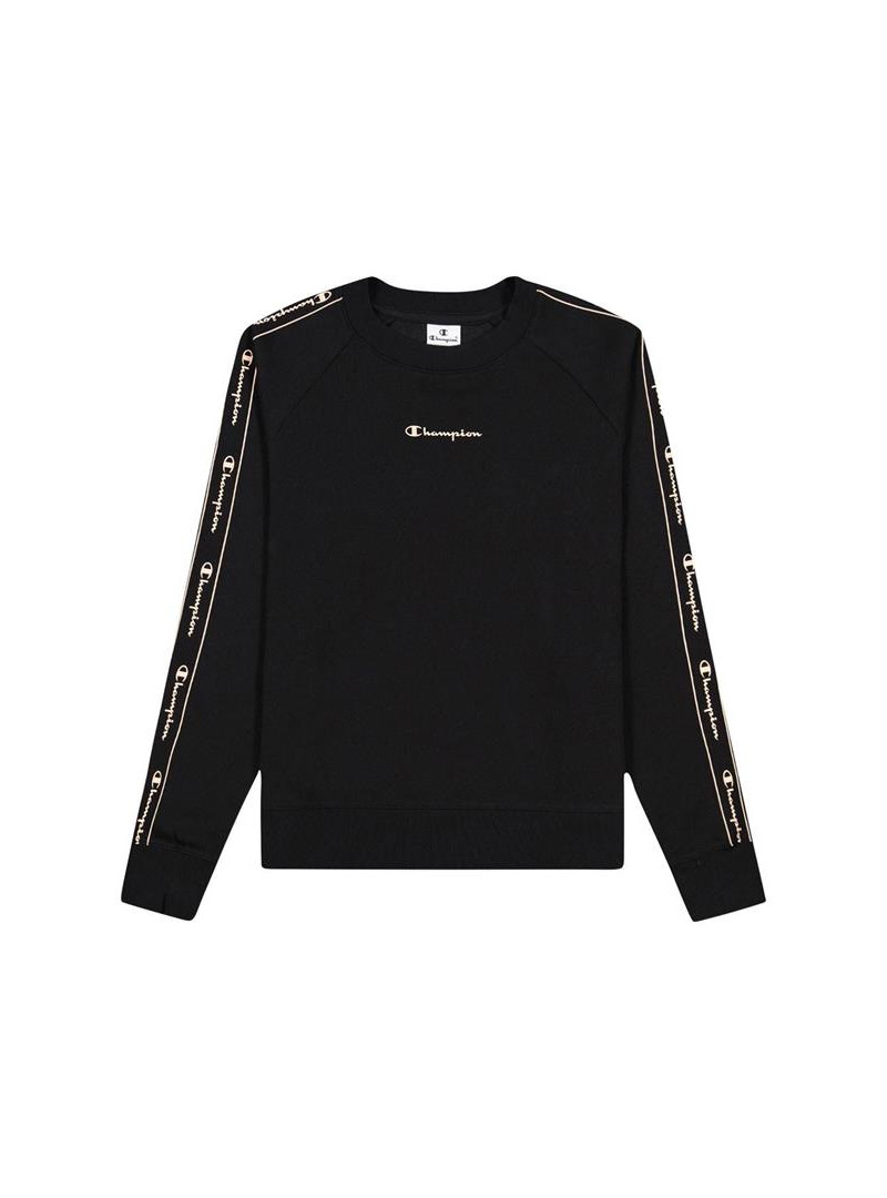 Champion Damska Bluza Crewneck Sweatshirt 114717KK001 Czarny | Sklep Monotox