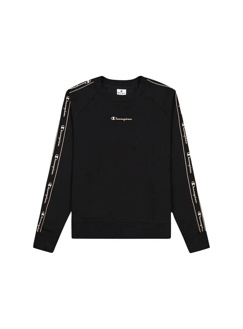 Champion Damska Bluza Crewneck Sweatshirt 114717KK001 Czarny | Sklep Monotox