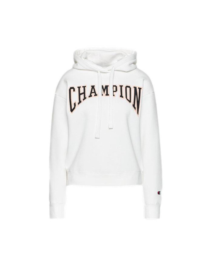 Champion Damska Bluza Hooded Sweatshirt 114766WW001 Biały | Sklep Monotox