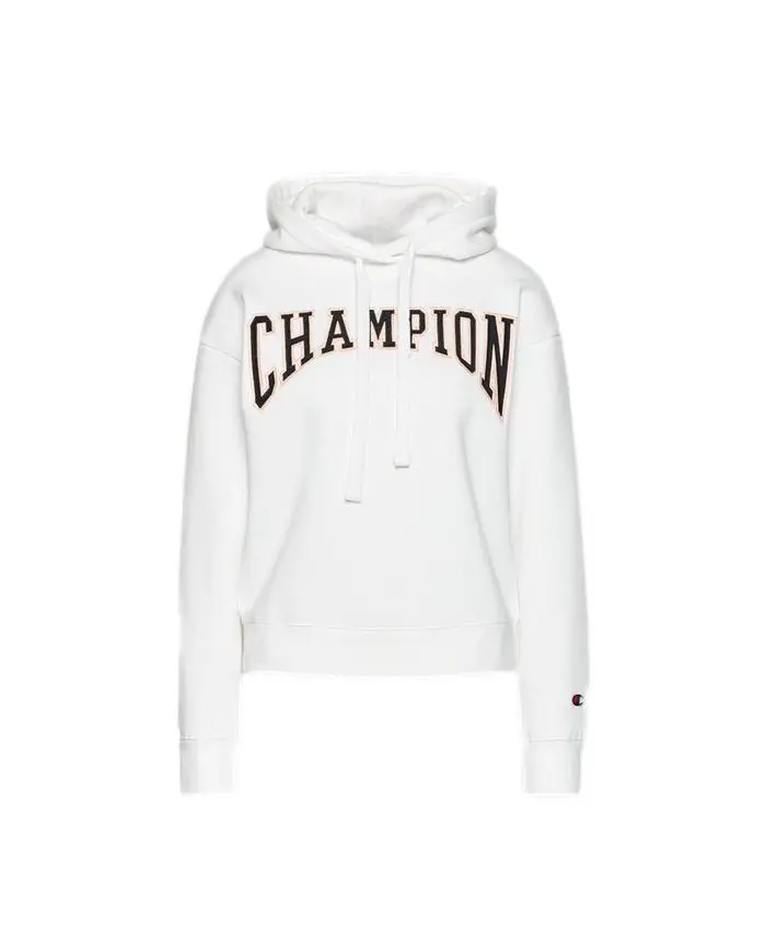 Champion Damska Bluza Hooded Sweatshirt 114766WW001 Biały | Sklep Monotox