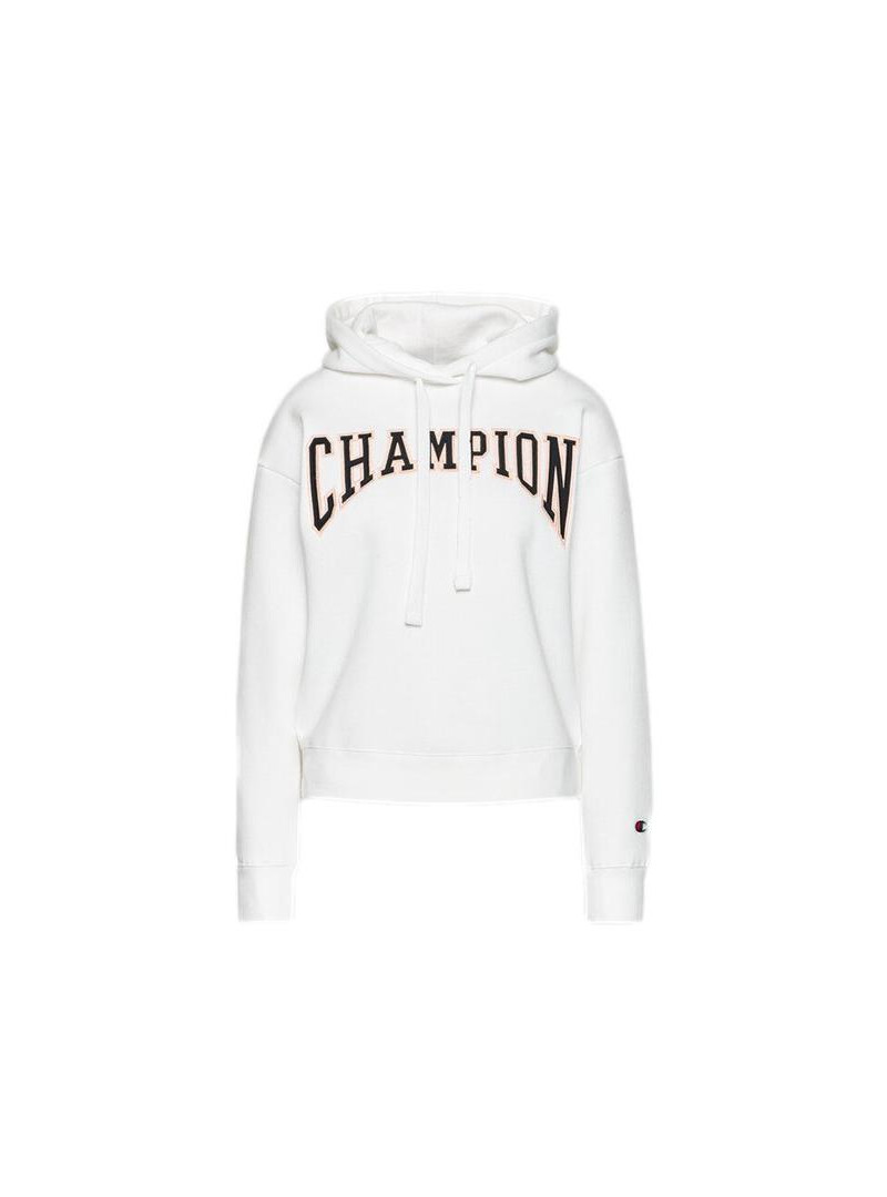 Champion Damska Bluza Hooded Sweatshirt 114766WW001 Biały | Sklep Monotox