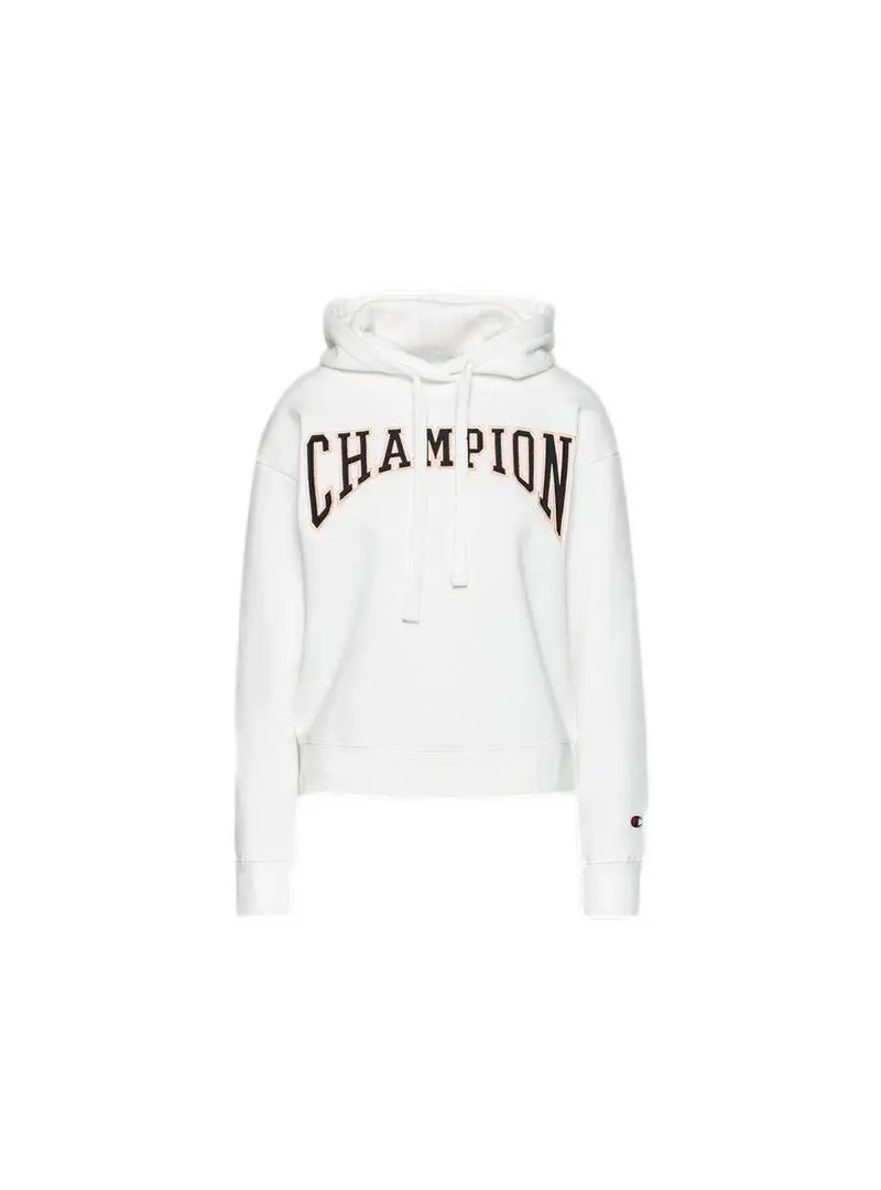 Champion Damska Bluza Hooded Sweatshirt 114766WW001 Biały | Sklep Monotox
