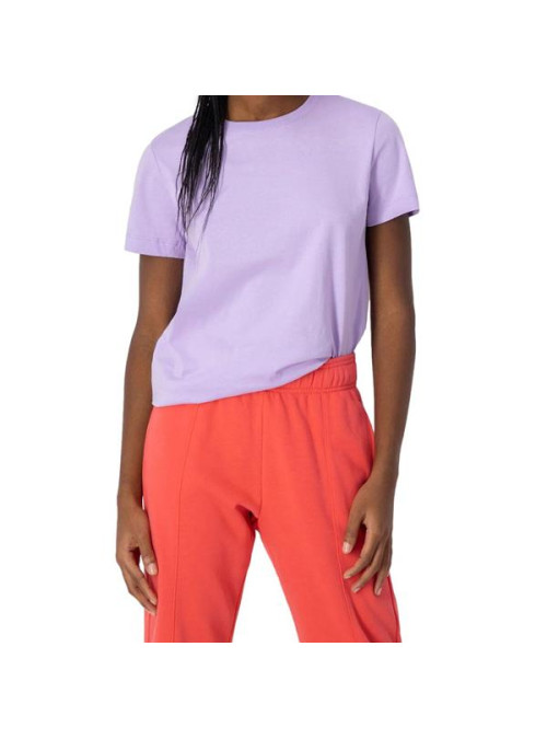Champion Damski T-shirt Crewneck T-shirt 114912VS022 Fioletowy | Sklep Monotox