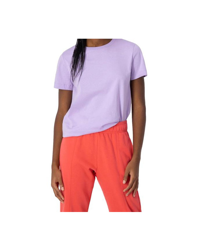 Champion Damski T-shirt Crewneck T-shirt 114912VS022 Fioletowy | Sklep Monotox
