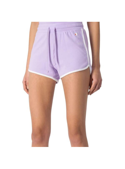Champion Damskie Szorty Shorts 114916VS022 Fioletowy | Sklep Monotox