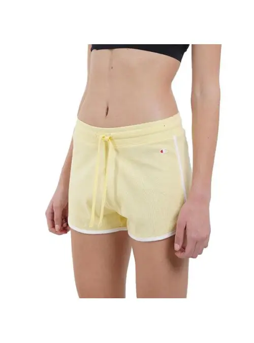 Champion Damskie Szorty Shorts 114916YS105 Żółty | Sklep Monotox