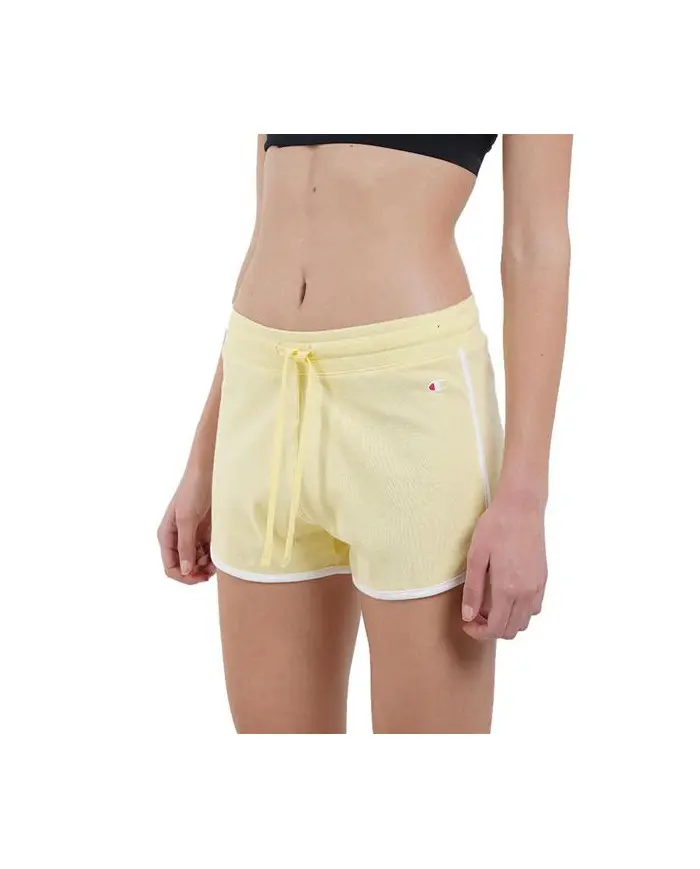 Champion Damskie Szorty Shorts 114916YS105 Żółty | Sklep Monotox