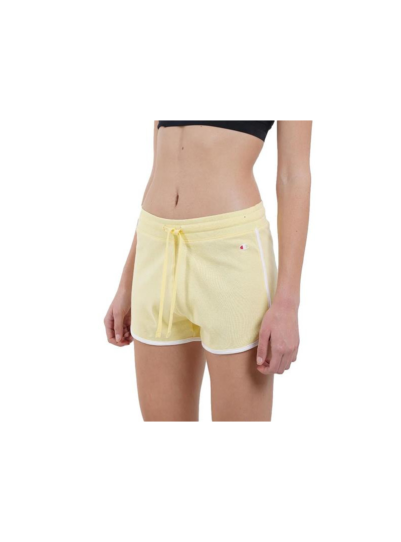 Champion Damskie Szorty Shorts 114916YS105 Żółty | Sklep Monotox