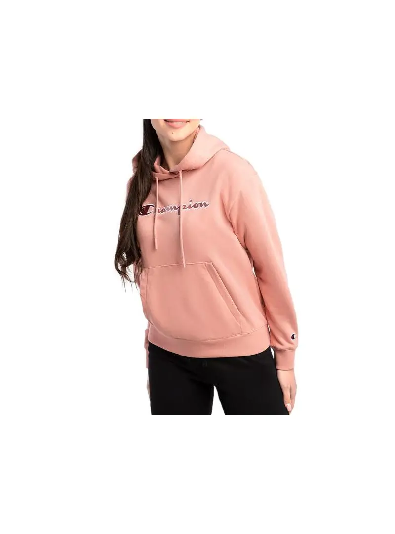 Champion Damska Bluza Hooded Sweatshirt 114919PS092 Różowy | Sklep Monotox
