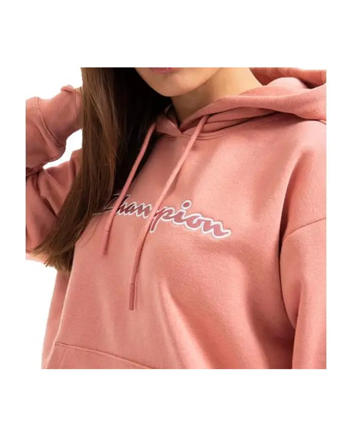 Champion Damska Bluza Hooded Sweatshirt 114919PS092 Różowy | Sklep Monotox