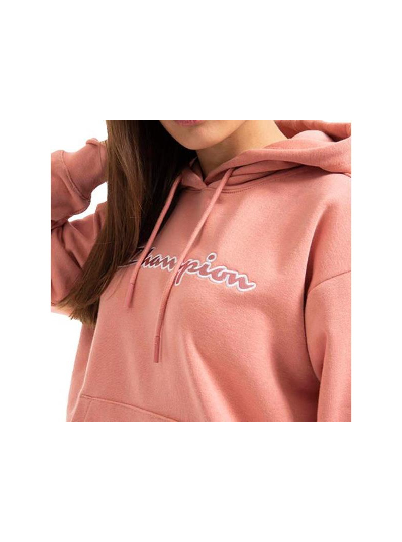 Champion Damska Bluza Hooded Sweatshirt 114919PS092 Różowy | Sklep Monotox