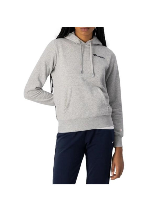 Champion Damska Bluza Hooded Sweatshirt 115395EM006 Szary | Sklep Monotox