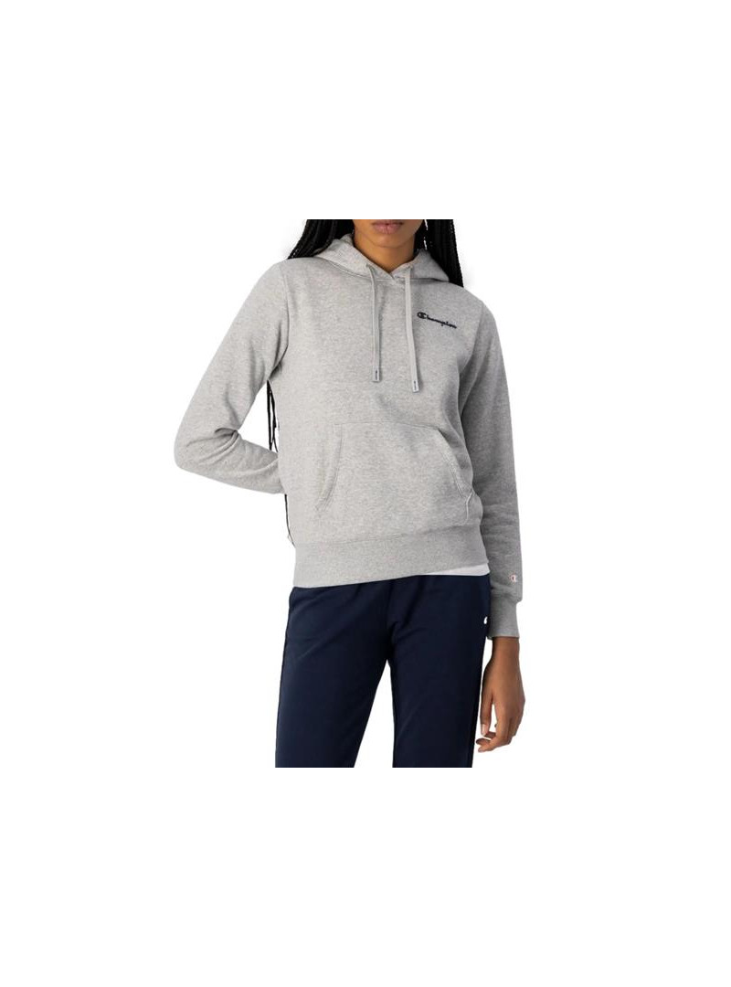 Champion Damska Bluza Hooded Sweatshirt 115395EM006 Szary | Sklep Monotox