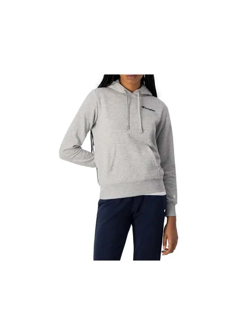 Champion Damska Bluza Hooded Sweatshirt 115395EM006 Szary | Sklep Monotox