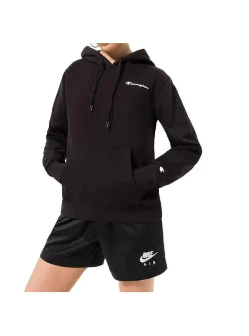 Champion Damska Bluza Hooded Sweatshirt 115395KK001 Czarny | Sklep Monotox
