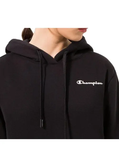 Champion Damska Bluza Hooded Sweatshirt 115395KK001 Czarny | Sklep Monotox