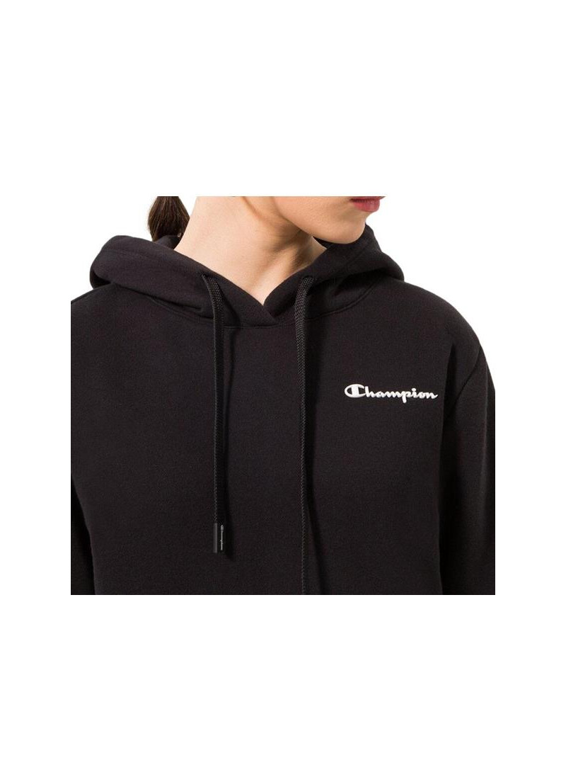 Champion Damska Bluza Hooded Sweatshirt 115395KK001 Czarny | Sklep Monotox