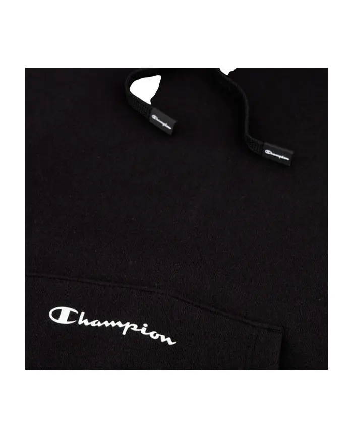 Champion Damska Bluza Hooded Sweatshirt 115396KK001 Czarny | Sklep Monotox