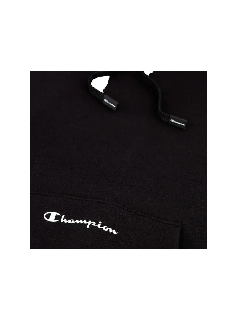 Champion Damska Bluza Hooded Sweatshirt 115396KK001 Czarny | Sklep Monotox