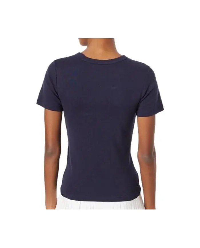 Champion Damski T-shirt Crewneck T-shirt 115430BS501 Granatowy | Sklep Monotox