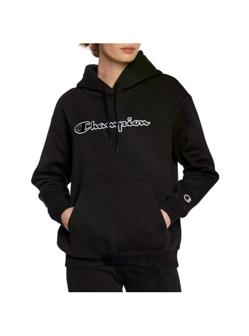 Champion Damska Bluza Hooded Sweatshirt 115477KK001 Czarny | Sklep Monotox