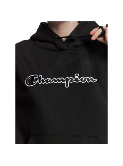 Champion Damska Bluza Hooded Sweatshirt 115477KK001 Czarny | Sklep Monotox