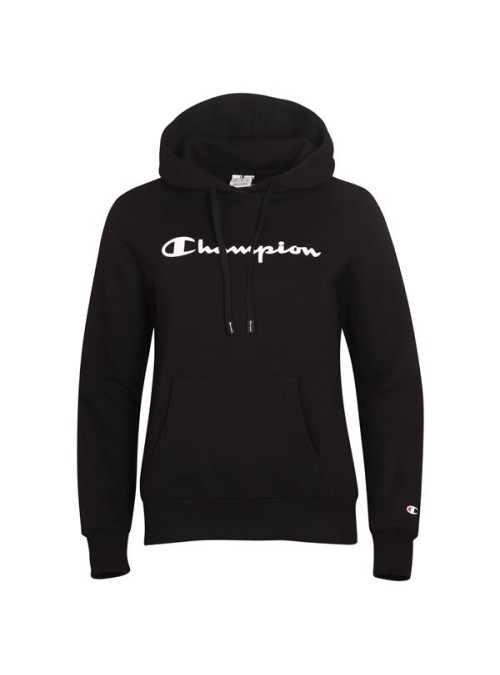Champion Damska Bluza Hooded Sweatshirt 115687KK001 Czarny | Sklep Monotox