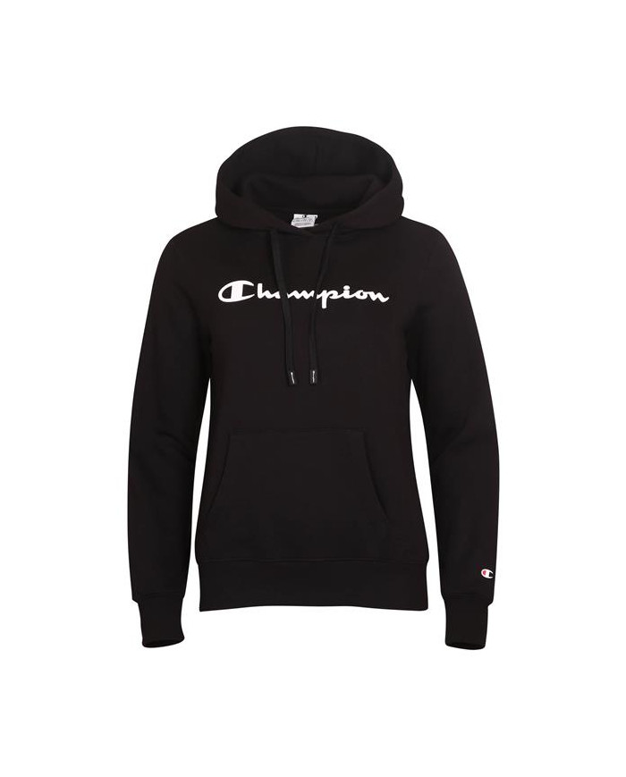 Champion Damska Bluza Hooded Sweatshirt 115687KK001 Czarny | Sklep Monotox