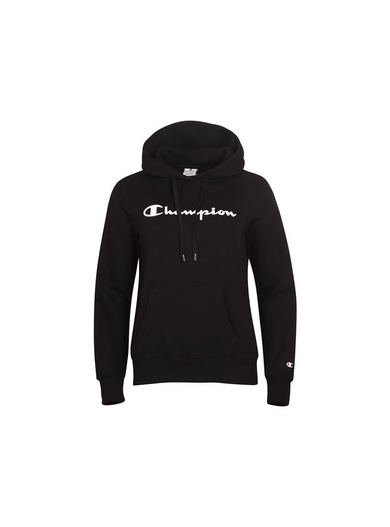 Champion Damska Bluza Hooded Sweatshirt 115687KK001 Czarny | Sklep Monotox