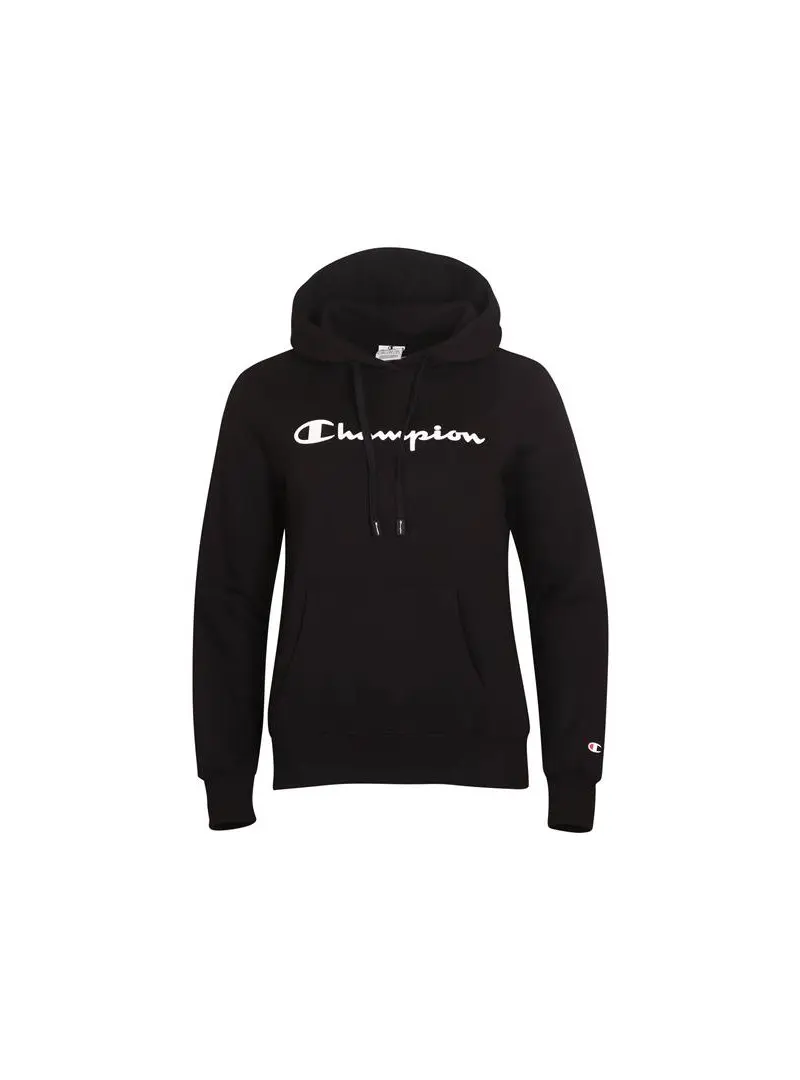 Champion Damska Bluza Hooded Sweatshirt 115687KK001 Czarny | Sklep Monotox