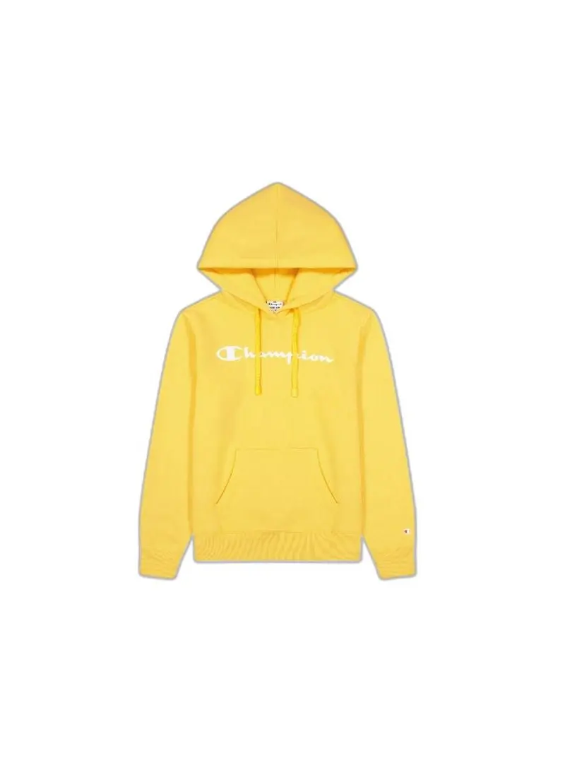 Champion Damska Bluza Hooded Sweatshirt 115687YS121 Żółty | Sklep Monotox