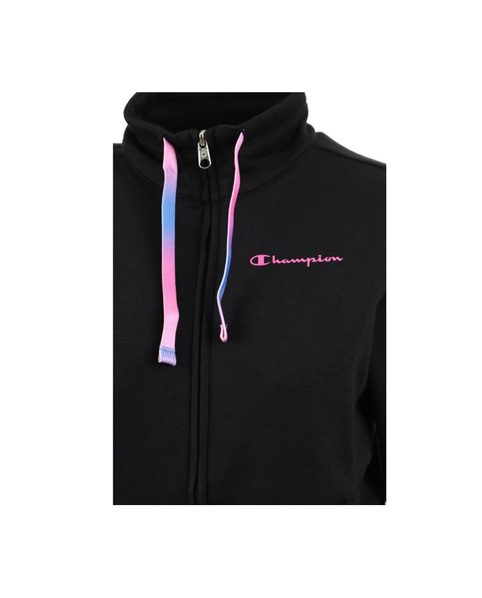 Champion Damskie Dresy Sweatshirt 115736KK001 Czarny | Sklep Monotox