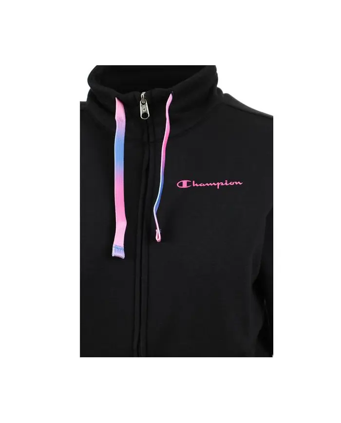 Champion Damskie Dresy Sweatshirt 115736KK001 Czarny | Sklep Monotox