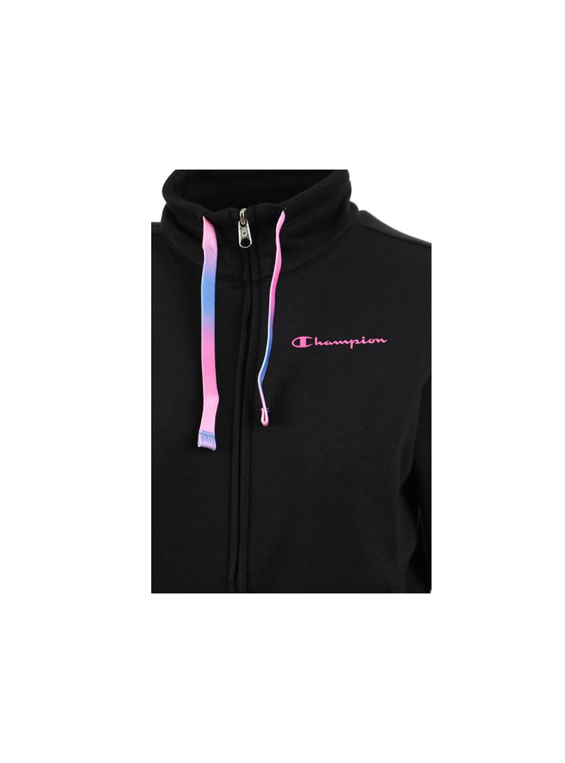 Champion Damskie Dresy Sweatshirt 115736KK001 Czarny | Sklep Monotox