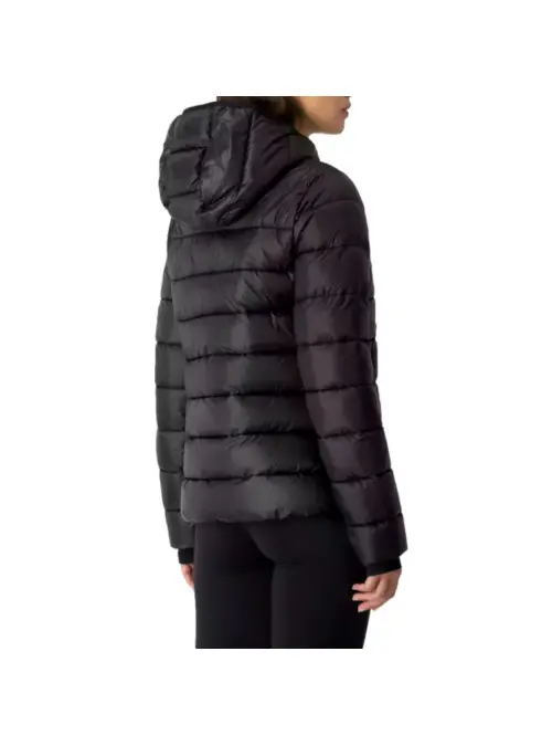 Champion Damska Kurtka Hooded Polyfilled Jacket 115750KK001 Czarny | Sklep Monotox