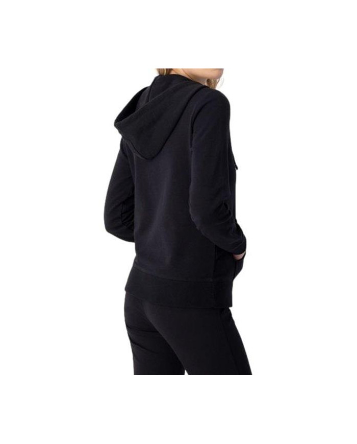Champion Damska Bluza Hooded Full Zip Sweatshirt 116090KK001 Czarny | Sklep Monotox