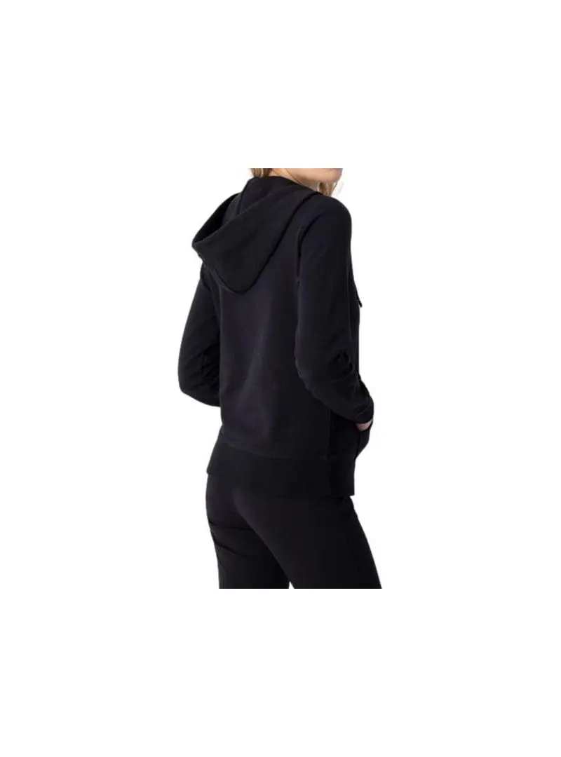 Champion Damska Bluza Hooded Full Zip Sweatshirt 116090KK001 Czarny | Sklep Monotox