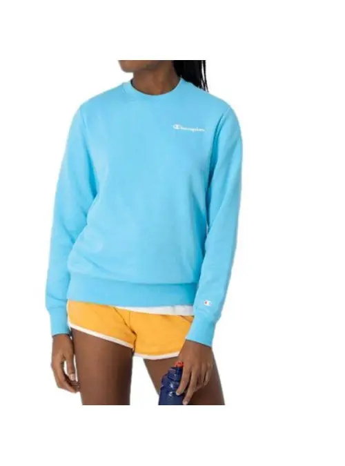Champion Damska Bluza Crewneck Sweatshirt 116093BS128 Niebieski | Sklep Monotox