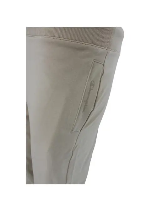 Champion Damskie Spodnie Rib Cuff Pants 116109MS073 Beżowy | Sklep Monotox