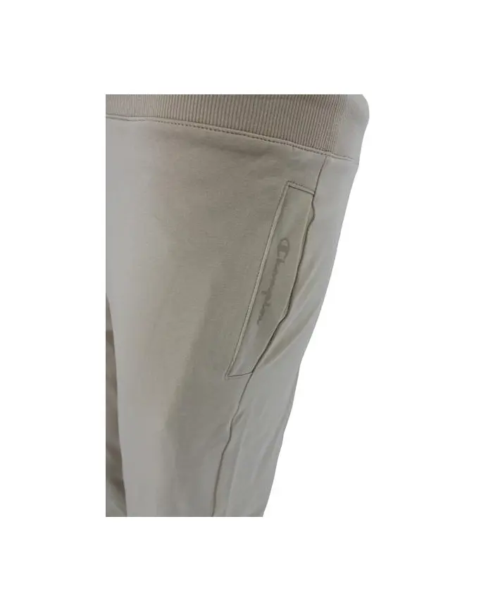 Champion Damskie Spodnie Rib Cuff Pants 116109MS073 Beżowy | Sklep Monotox