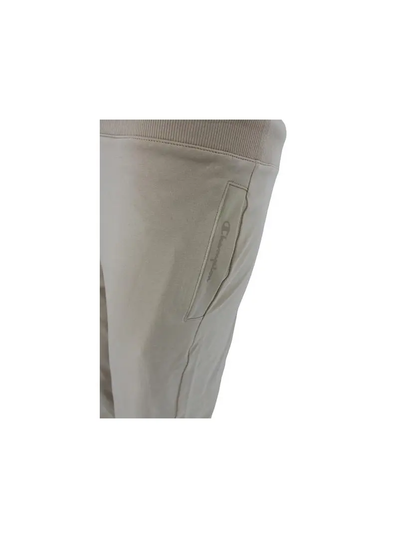 Champion Damskie Spodnie Rib Cuff Pants 116109MS073 Beżowy | Sklep Monotox