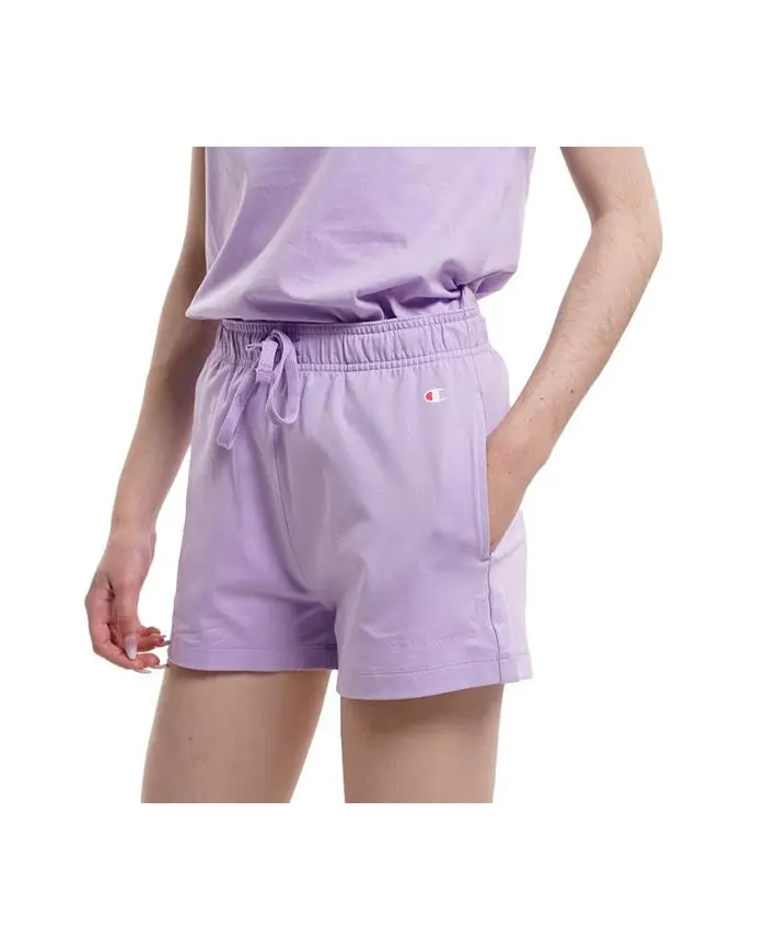 Champion Damskie Szorty Shorts 116110VS022 Fioletowy | Sklep Monotox
