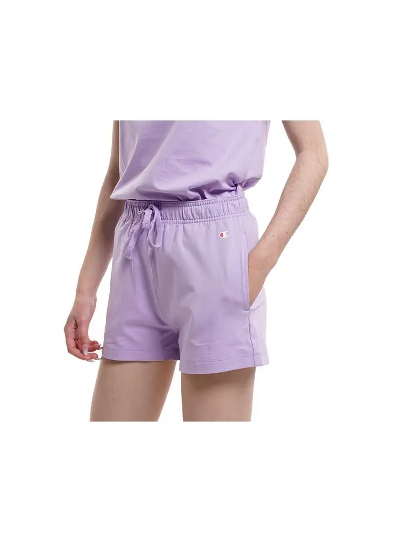 Champion Damskie Szorty Shorts 116110VS022 Fioletowy | Sklep Monotox