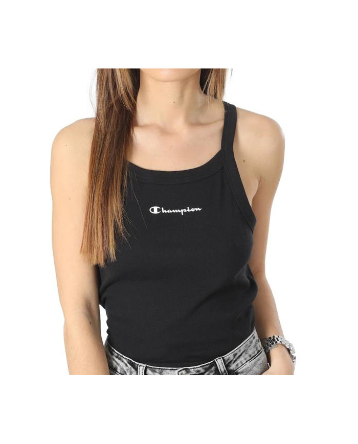 Champion Damski Top Tank Top 116121KK001 Czarny | Sklep Monotox