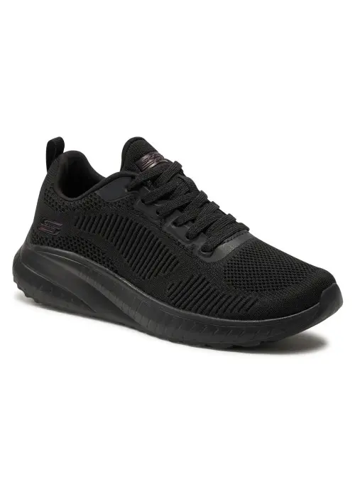 Skechers Damskie Sneakersy Bobs Squad Chaos 117209BBK Czarny | Sklep Monotox