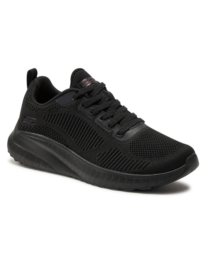 Skechers Damskie Sneakersy Bobs Squad Chaos 117209BBK Czarny | Sklep Monotox