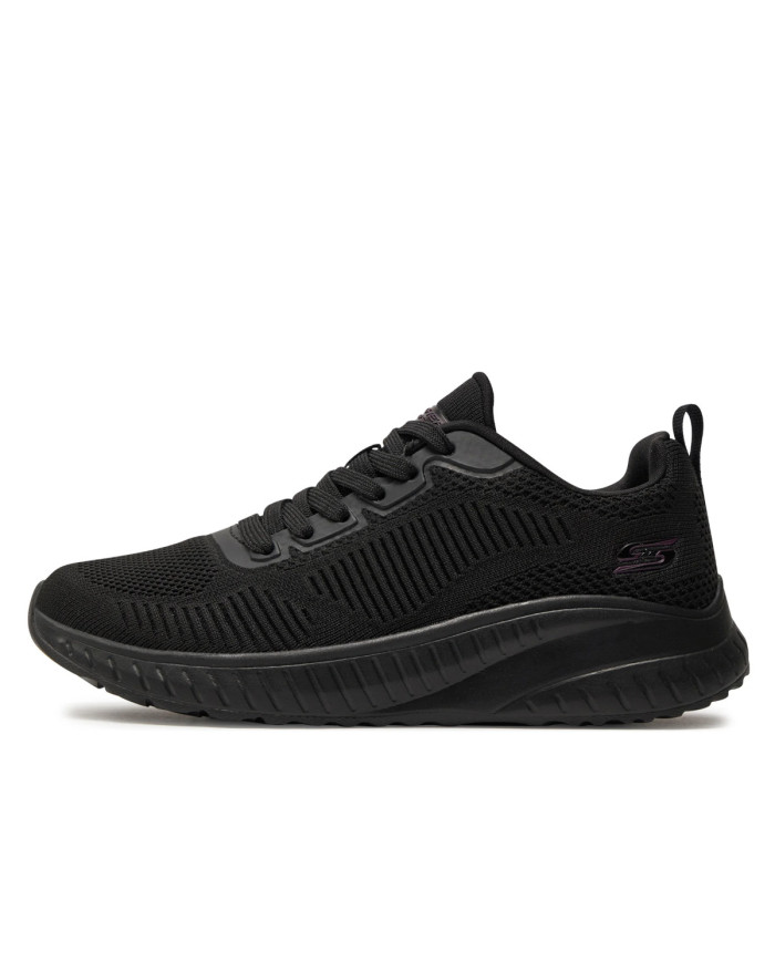 Skechers Damskie Sneakersy Bobs Squad Chaos 117209BBK Czarny | Sklep Monotox