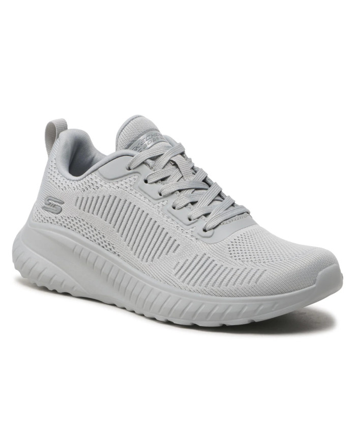 Skechers Damskie Sneakersy Bobs Squad Chaos Face Off 117209LTGY Szary | Sklep Monotox