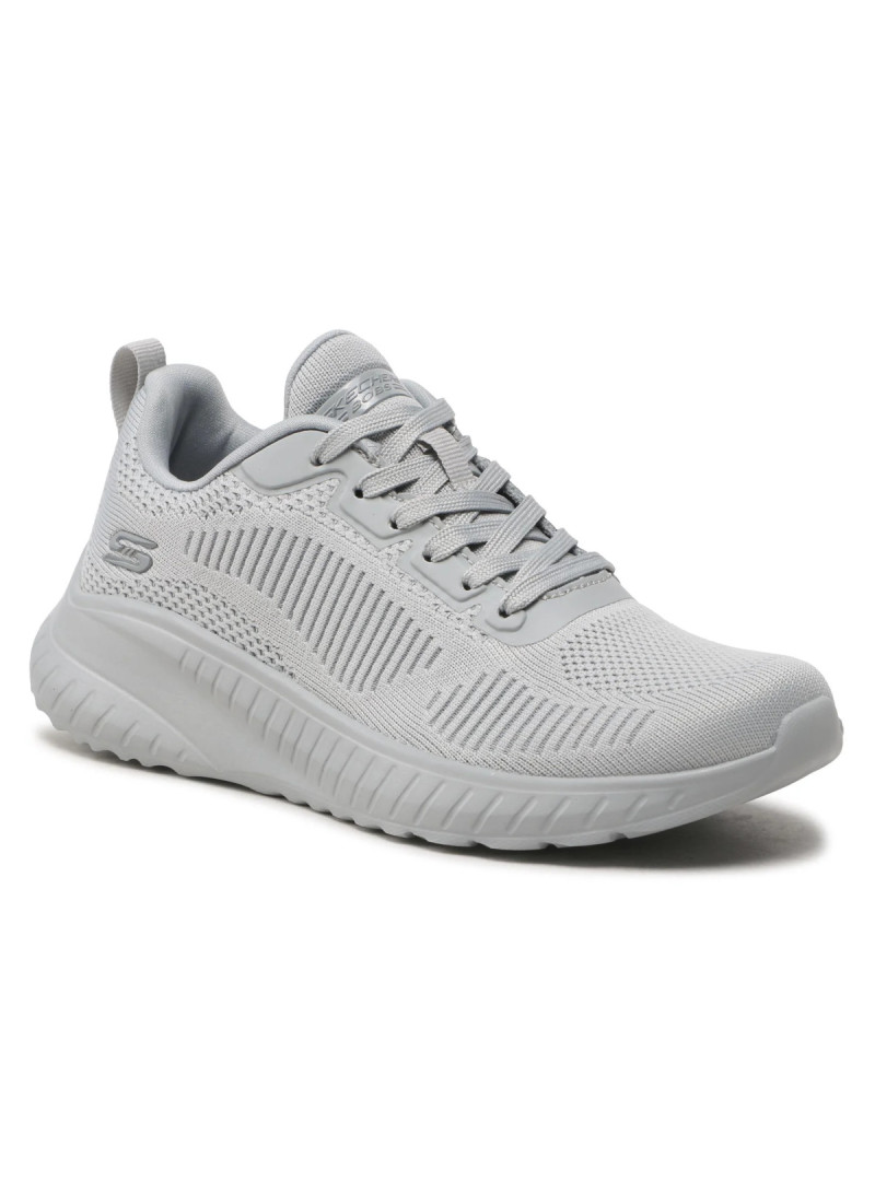 Skechers Damskie Sneakersy Bobs Squad Chaos Face Off 117209LTGY Szary | Sklep Monotox