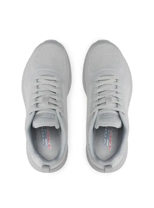 Skechers Damskie Sneakersy Bobs Squad Chaos Face Off 117209LTGY Szary | Sklep Monotox